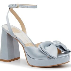 Dolce Vita Light Blue Platform Heels